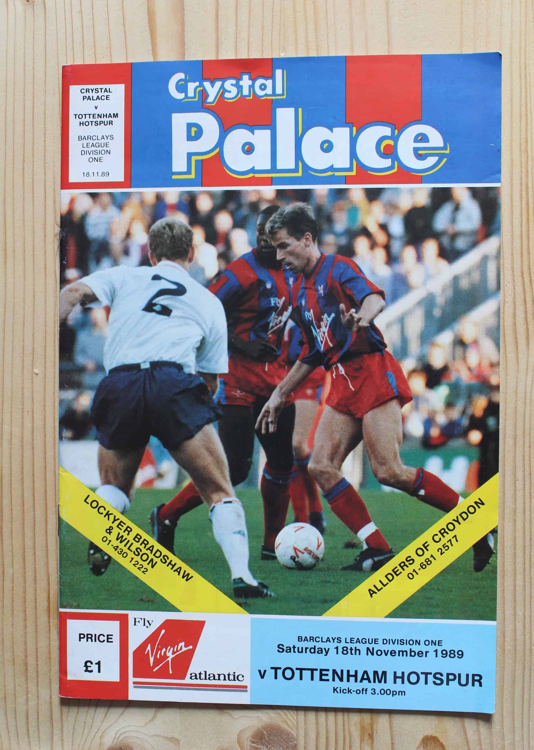 Crystal Palace FC v Tottenham Hotspur FC